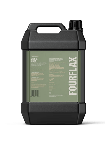 Fourflax Canine Skin &amp; Coat - 2.5l Back