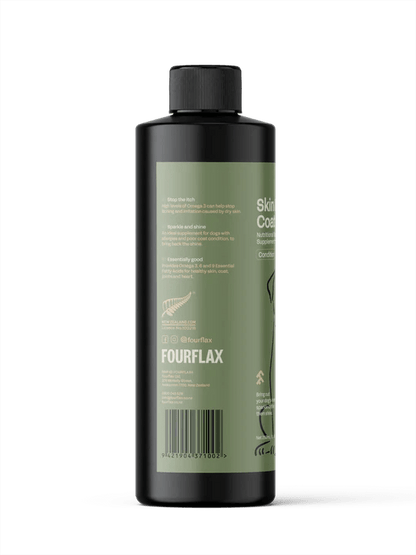 Fourflax Canine Skin &amp; Coat - 250ml Left