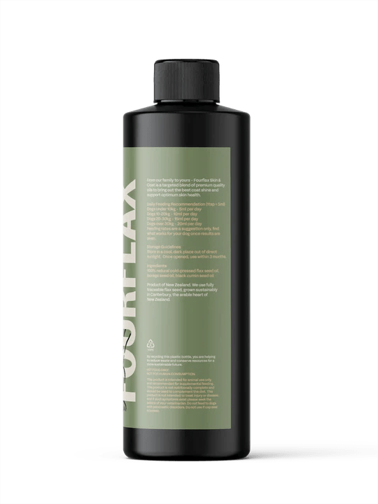 Fourflax Canine Skin &amp; Coat - 250ml Right