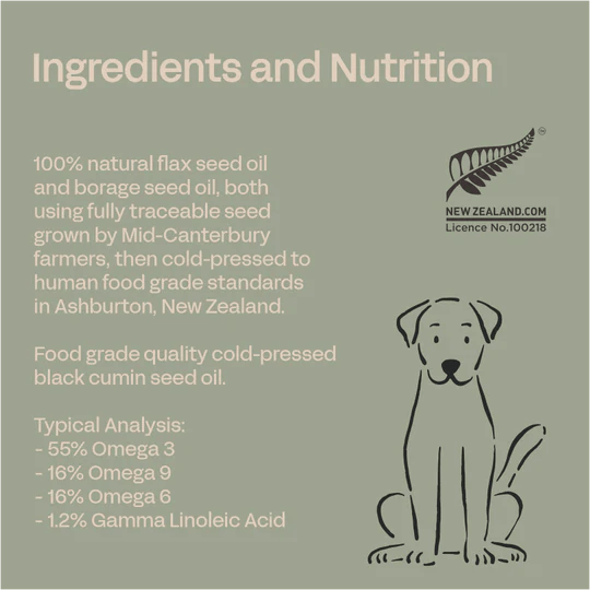 Fourflax Canine Skin &amp; Coat - Ingredients