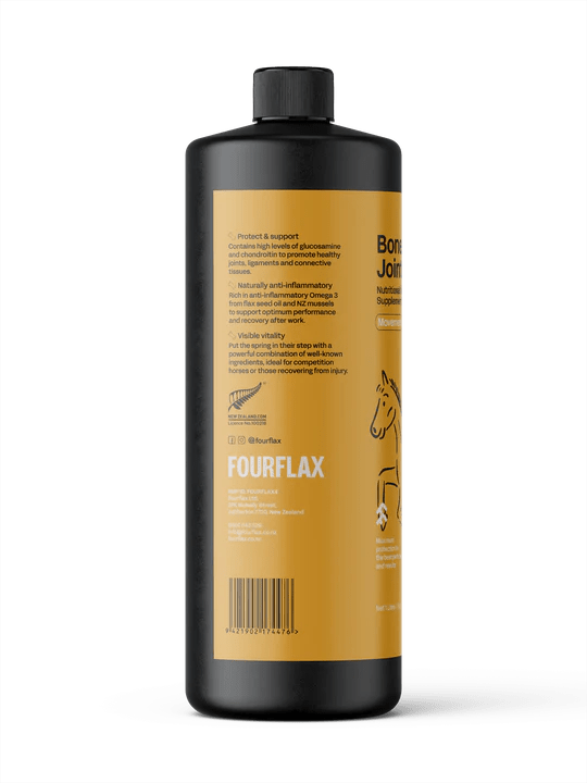 Fourflax Equine Bone &amp; Joint Oil - 1l Left