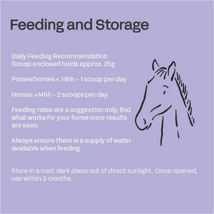 Fourflax Equine Calm - Feeding