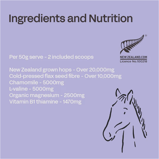Fourflax Equine Calm - Ingredients
