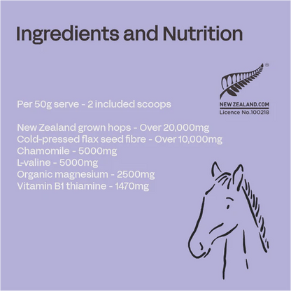 Fourflax Equine Calm - Ingredients