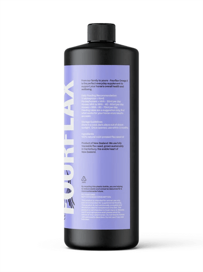 Fourflax Equine Omega 3 - 1l Right