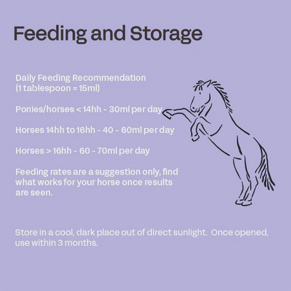Fourflax Equine Omega 3 - Feeding