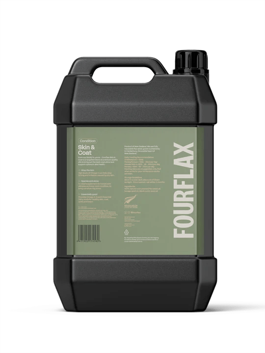 Fourflax Equine Skin &amp; Coat - 2.5l Back