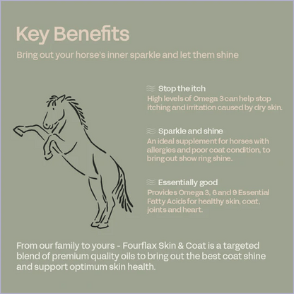 Fourflax Equine Skin &amp; Coat - 3