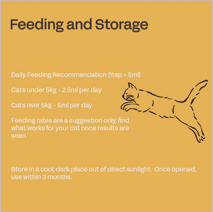 Fourflax Feline Bone &amp; Joint - Feeding