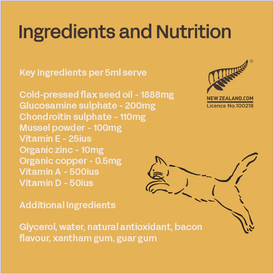 Fourflax Feline Bone &amp; Joint - Ingredients