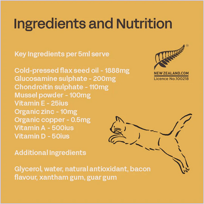 Fourflax Feline Bone &amp; Joint - Ingredients