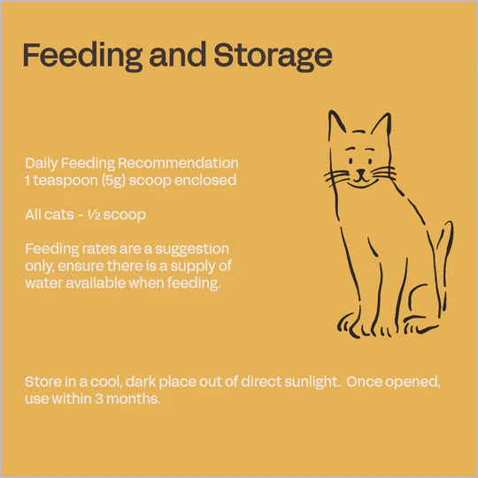 Fourflax Feline Mussel Powder - Feeding