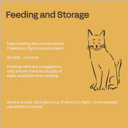 Fourflax Feline Mussel Powder - Feeding