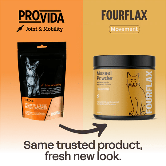 Fourflax Feline Mussel Powder - Transition