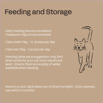 Fourflax Feline Probiotics - Feeding
