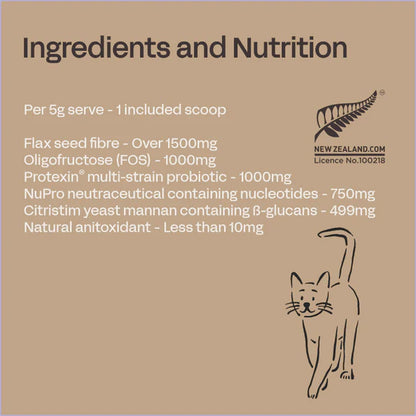 Fourflax Feline Probiotics - Ingredients