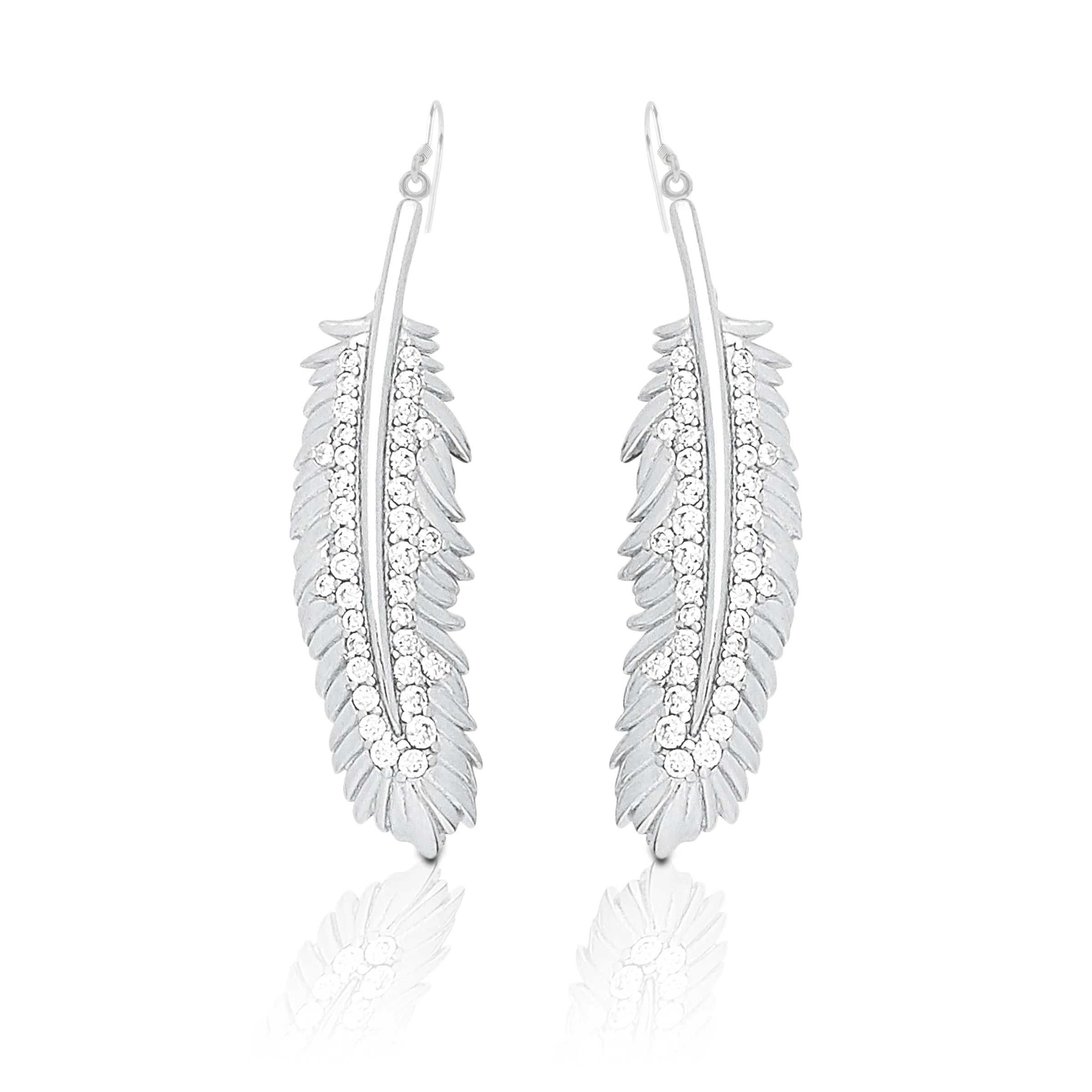 Kelly Herd Earrings Shimmering Feather