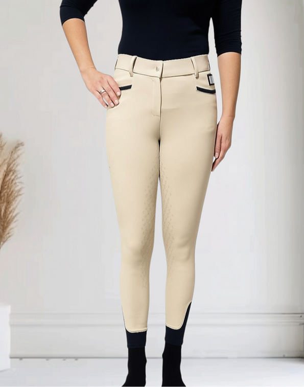 Freedom Equestrian Performance Breeches - Beige