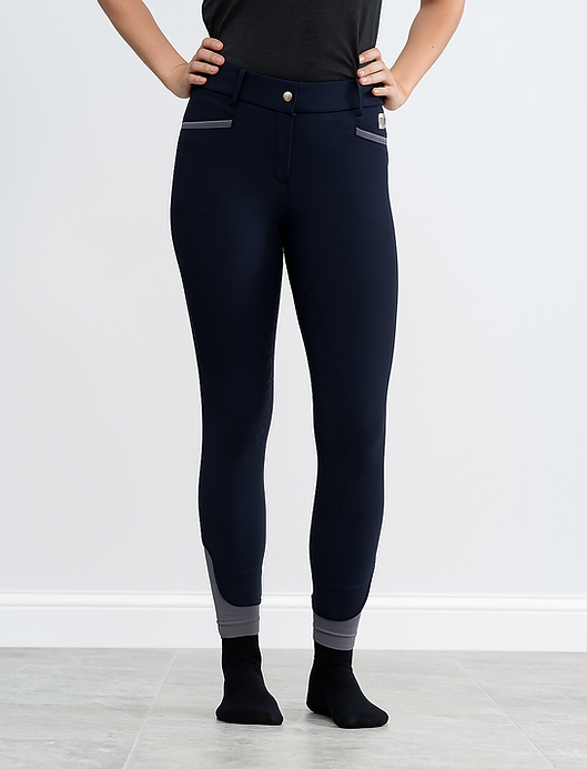 Freedom Equestrian Performance Breeches - Navy