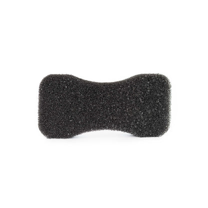 Hairy Pony Compressed Scrubbing Sponge - Black 2
