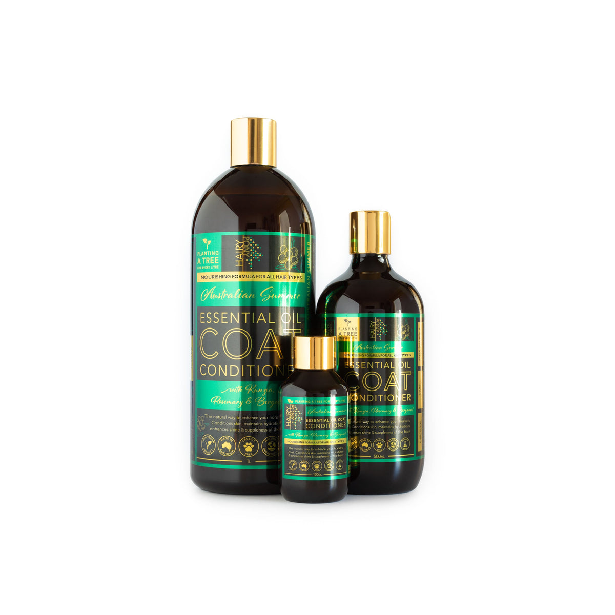 Hairy Pony Essential Oil Coat Conditioner - Australian Summer - Trio