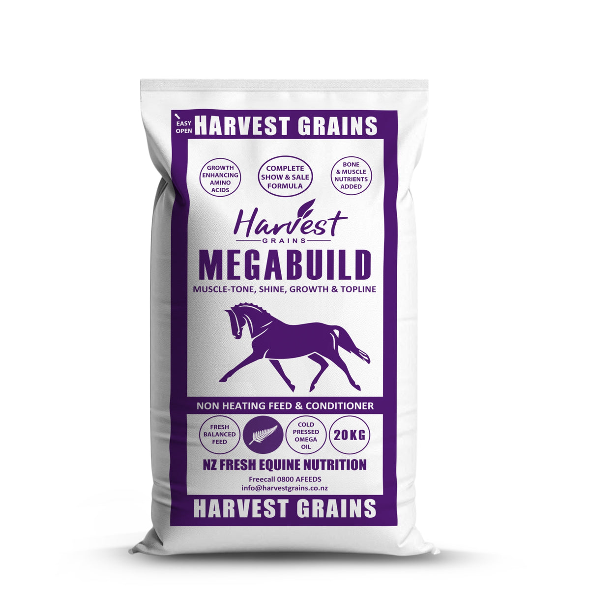 Harvest Grains Megabuild Muscle Tone Shine &amp; Topline