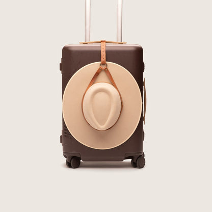 Will &amp; Bear Leather Hat Holder | Tan Travel Strap