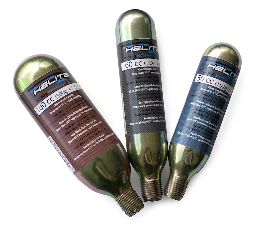 Helite Airvest CO2 Canisters - 3