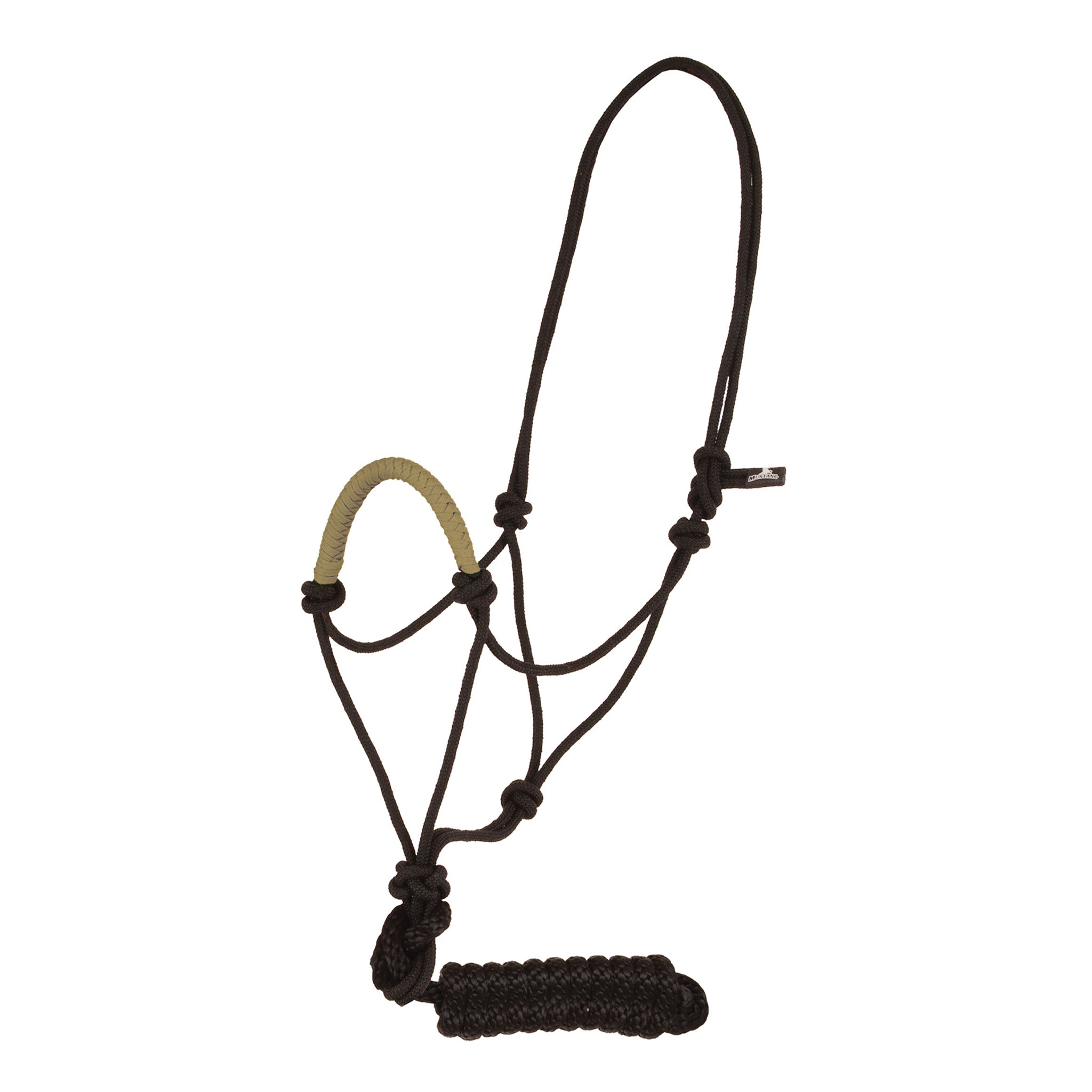 Ezy Ride Solid Nose Rope Halter with Lead