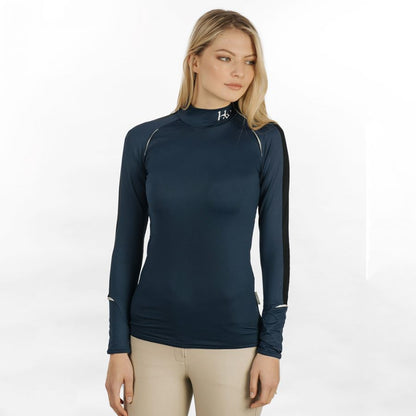 Horsewear Ireland Long Sleeve Base Layer - Navy
