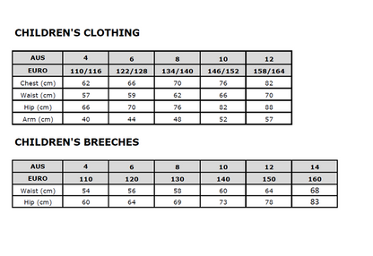 Horze Junior Issi Longsleeve Shirt - Chart