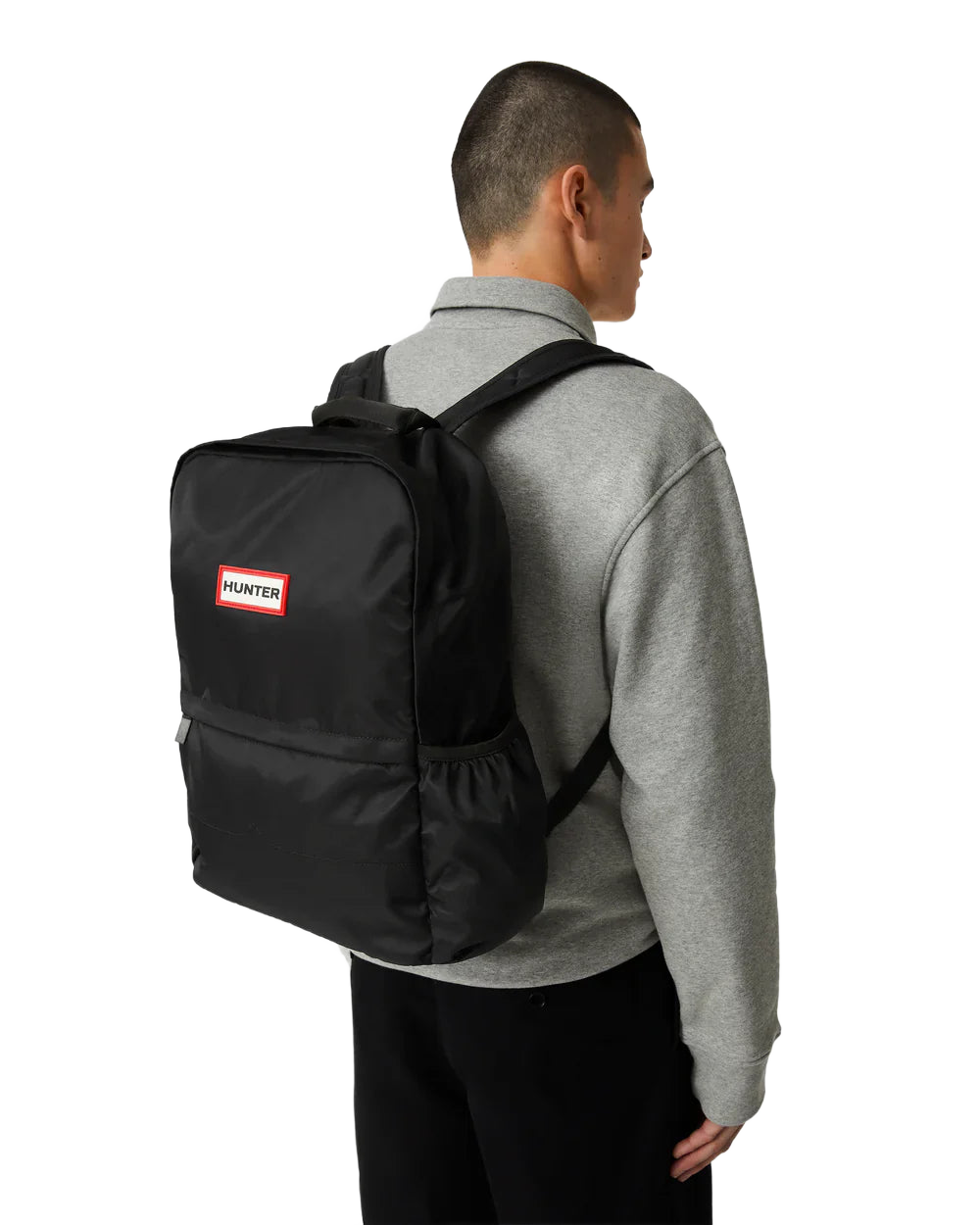 Hunter Nylon Large Backpack - 7