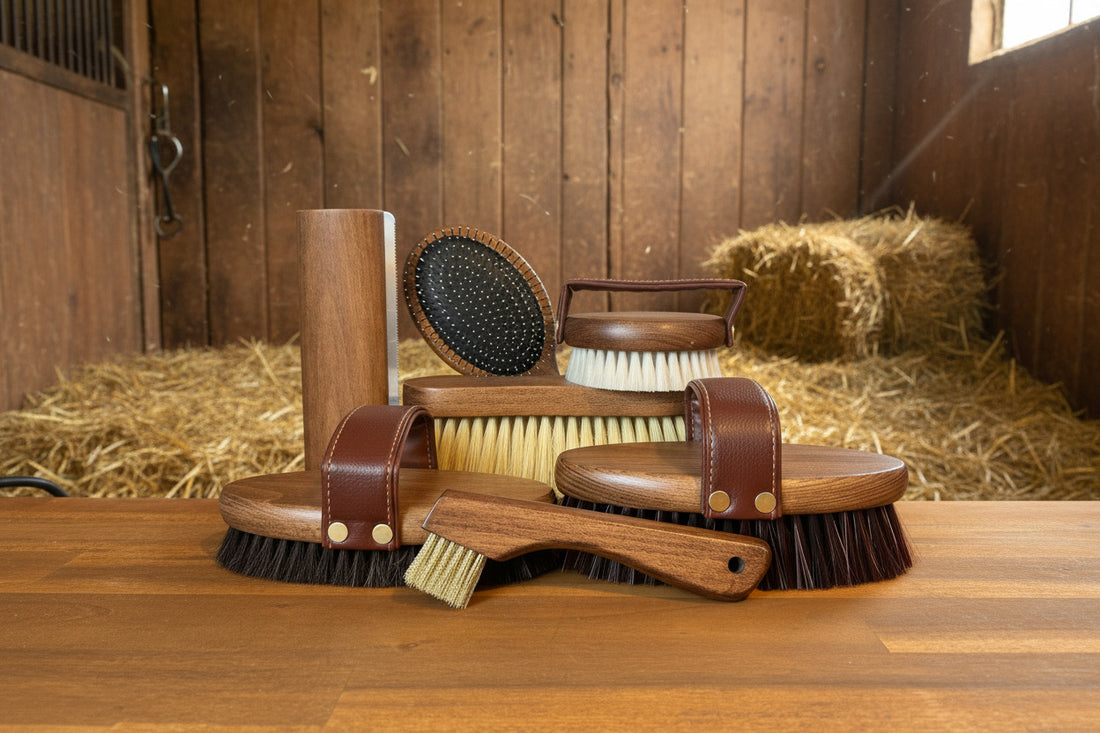 NZ Tack Saddlery Co Premium 7 Piece Grooming Kit