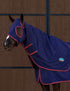 Weatherbeeta Show Sheet Hood - Navy/Burgundy