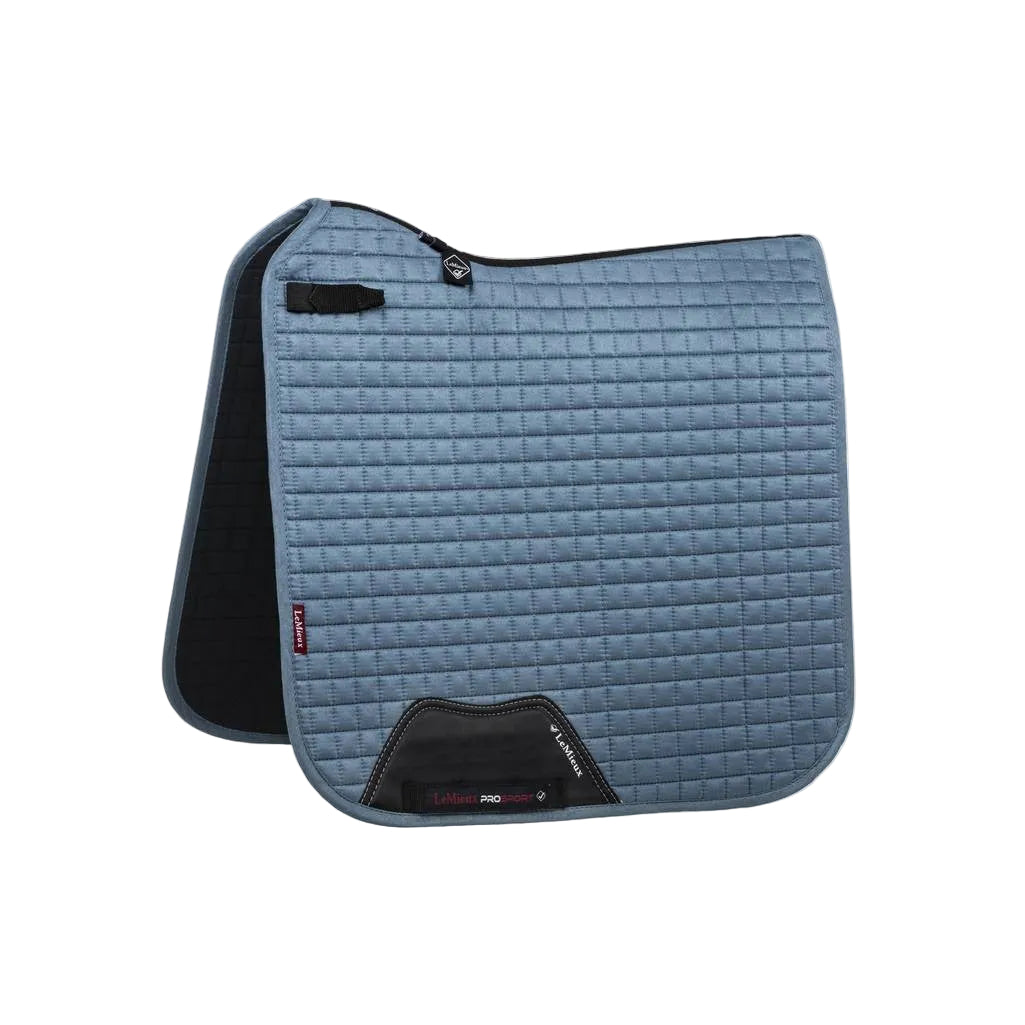 LeMieux Suede Dressage Square Ice Blue