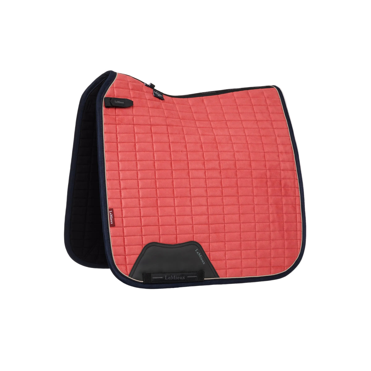 LeMieux Suede Dressage Square Cranberry