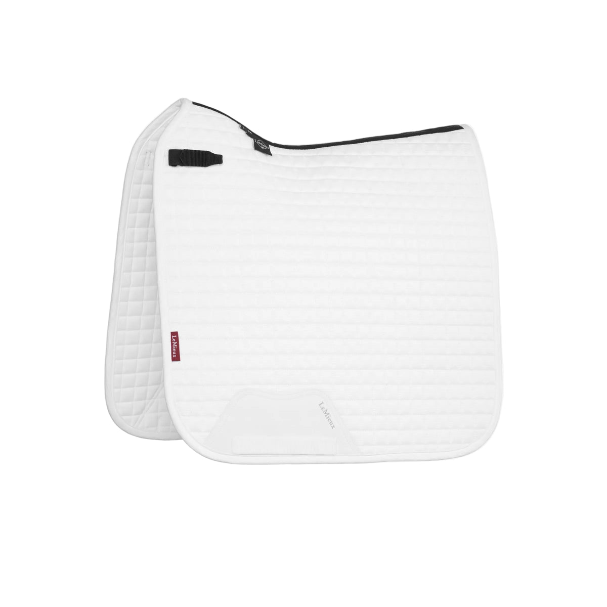 LeMieux Suede Dressage Square White