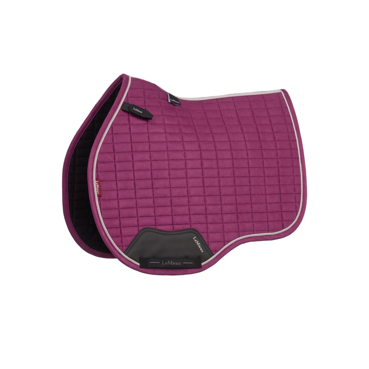 LeMieux Suede General Purpose Square Blackberry