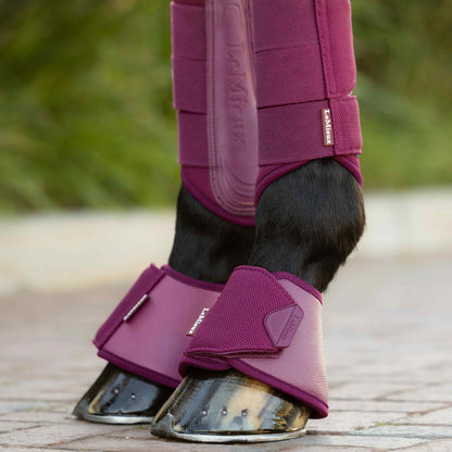 LeMieux Arika Over Reach Boots Blackberry lifestyle