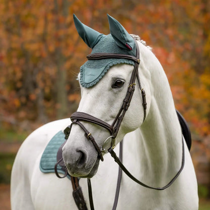 LeMieux Classic Fly Hood Aloe lifestyle