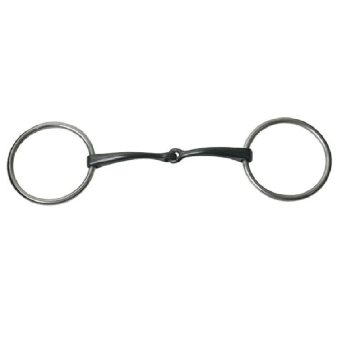 JP Korsteel Sweet Iron Jointed Loose Ring Thin Snaffle