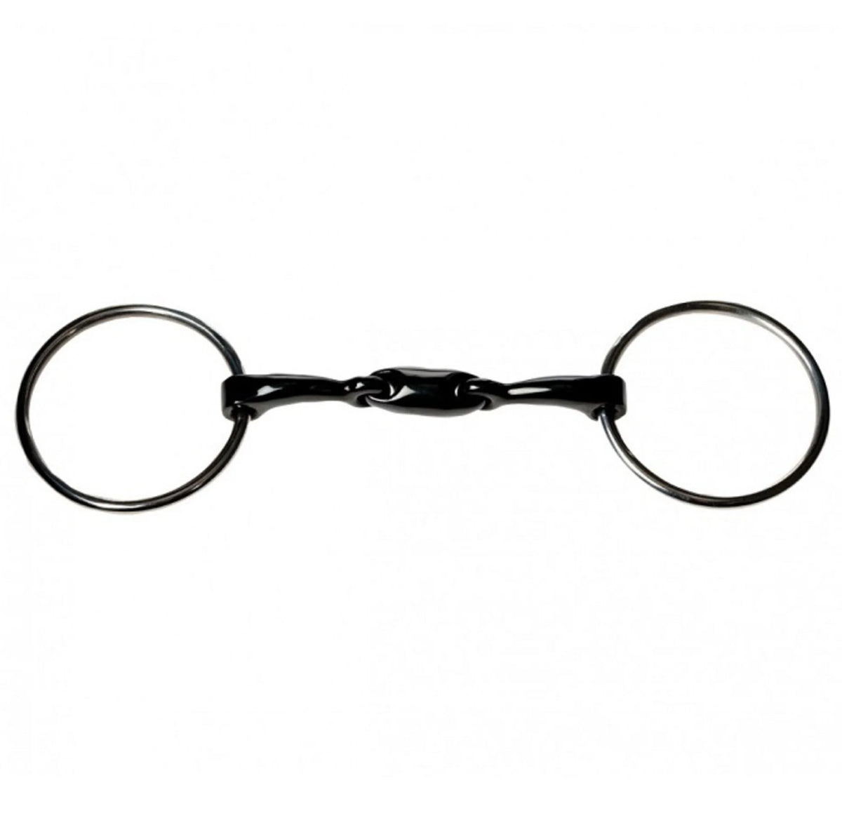 JP Korsteel Sweet Iron Oval Link Loose Ring Snaffle Bit