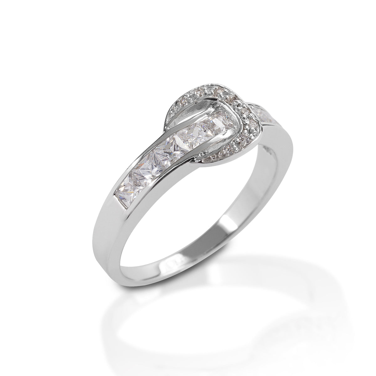 Kelly Herd Contemporary Buckle Ring