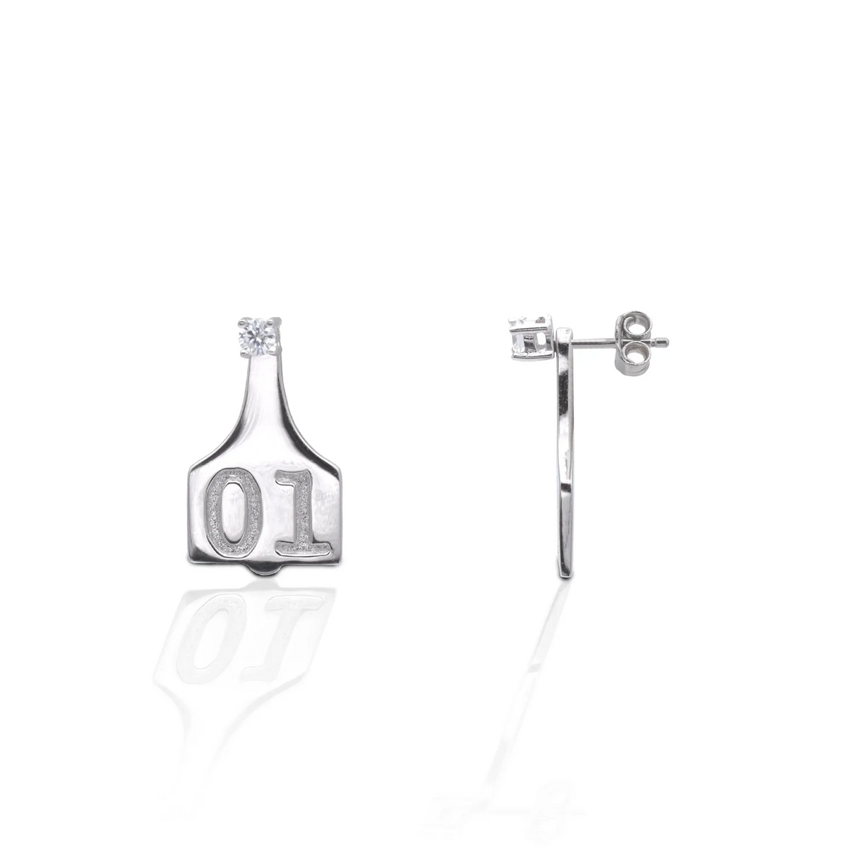 Kelly Herd Earrings Ear Tag Jacket