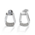 Kelly Herd Earrings Oxbow Stirrup Post Back