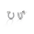 Kelly Herd Earrings Pav√© Horseshoe
