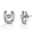 Kelly Herd Earrings Stud with Horseshoe Jacket