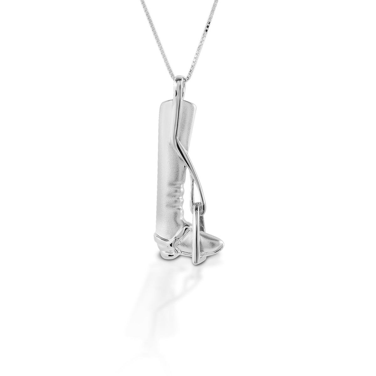 Kelly Herd Necklace English Riding Boot &amp; Stirrup
