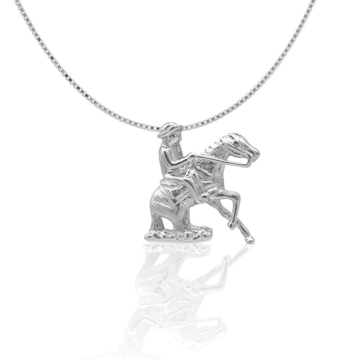 Kelly Herd Necklace Reining Horse Pendant