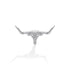 Kelly Herd Tie Tack Small Longhorn